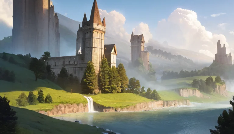 Conceptart, Scenery, No Humans, Cloud, Mountain, Sky, Nature...