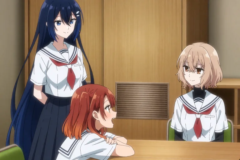 Lorathismonsterwantstoeatme121381,three Anime Girls In Schoo...