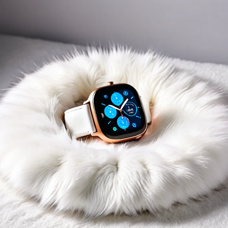 Loratech2arcticwhitefurv10.80, Techwhitefur, A Smartwatch Re...