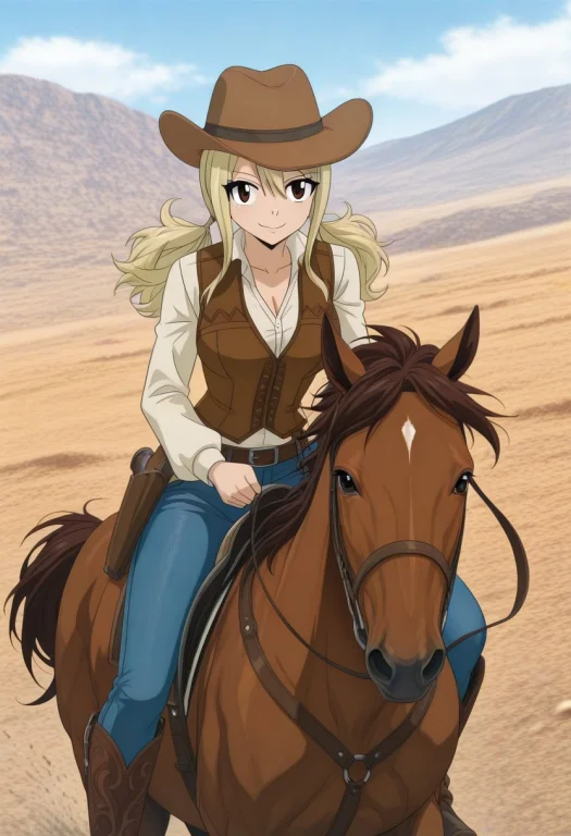Solo, 1 Girl, Loralucy Heartfilia - Fairy Tail - 100 Years Q...