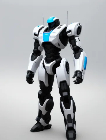 Itrobo2022 Holding Canons — Stable Diffusion AI Prompt: itrobo2022 holding canons