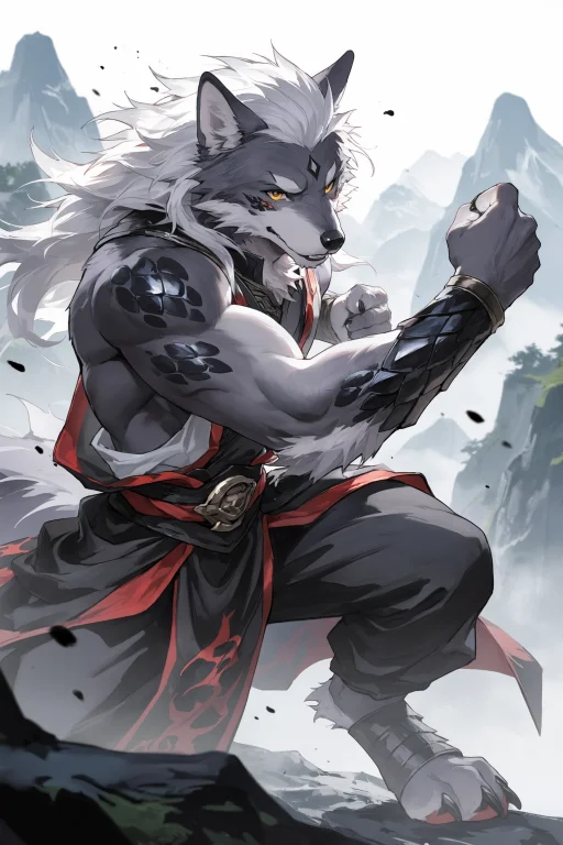 Rekal, Wolf Man1.4, Male Anthro Wolf1.3, Scales And Fur1.1,...