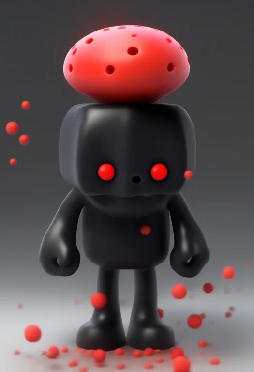 Black Sponge, Redeyes, Particle Matter, Cartoony D-mod, 3d L...