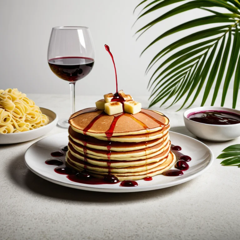 Foodtropicalbright, Product Photography Of A Stack Of Pancak...