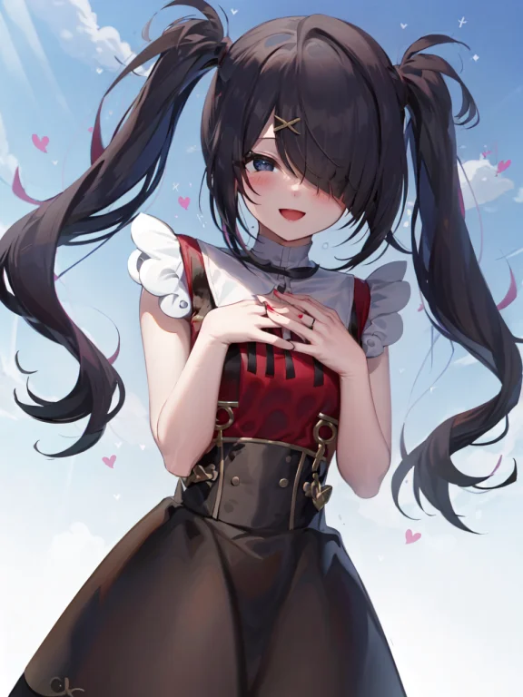 Masterpiece, Best Quality, Absurdres, 1girl, Ame-chan, Red S...