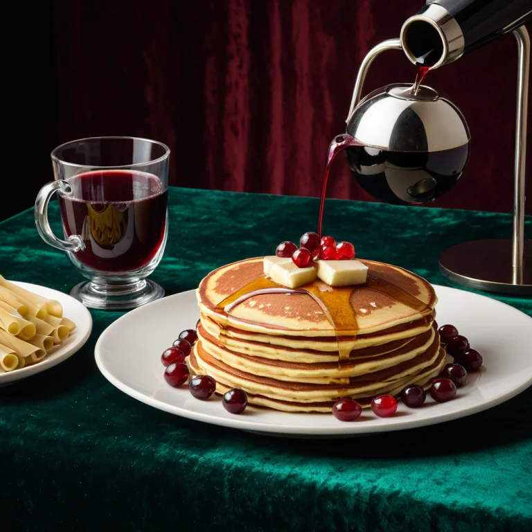 Foodvelvetjewel3, Product Photography Of A Stack Of Pancakes...