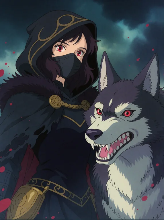 A Studio Ghibli Anime Film Still With Soft Colors And Detail...