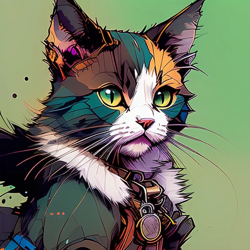 Nvinkpunk, A Really Small Tiny Cat, Cute, Best Quality, Deta...