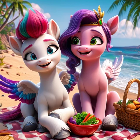 Cartoonyillustrious. Animal, Pony, Feral, Zipp Storm, Pegasu... — Stable Diffusion AI Prompt: CartoonyIllustrious. animal, pony, feral, (Zipp Storm, Pegasus pony, wings, blue...