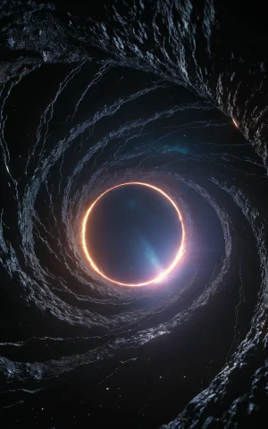 Professional 3d Model Luminous Black Hole Portal,lorablack H... — SDXL AI Prompt: professional 3d model luminous black hole portal,,cosmic asdxohnxs. cinematic ef...
