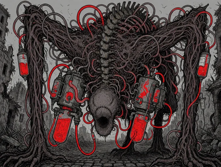This Xibalba Style Image Is An Illustration With Extremely D...