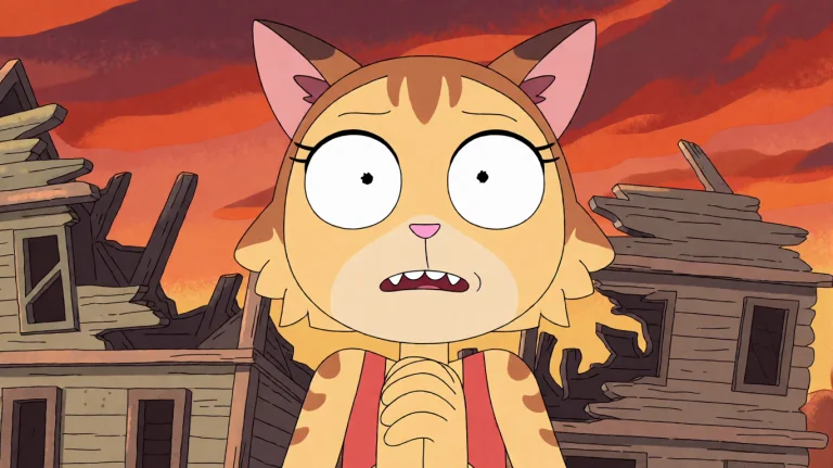 Rckandmrty2, A Young Anthropomorphic Feline With Wide, Start...