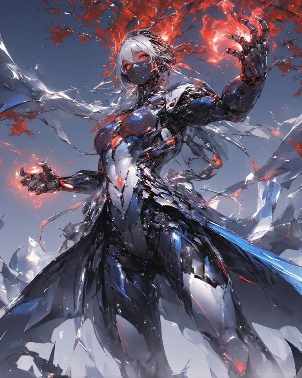 Anime Artwork Yoshihiro Tatsumi , A Portrait Of A Evil Cyber...
