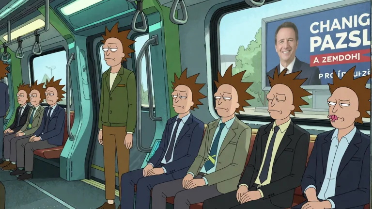 Rckandmrty3, A Group Of Identical-looking Individuals, Each...