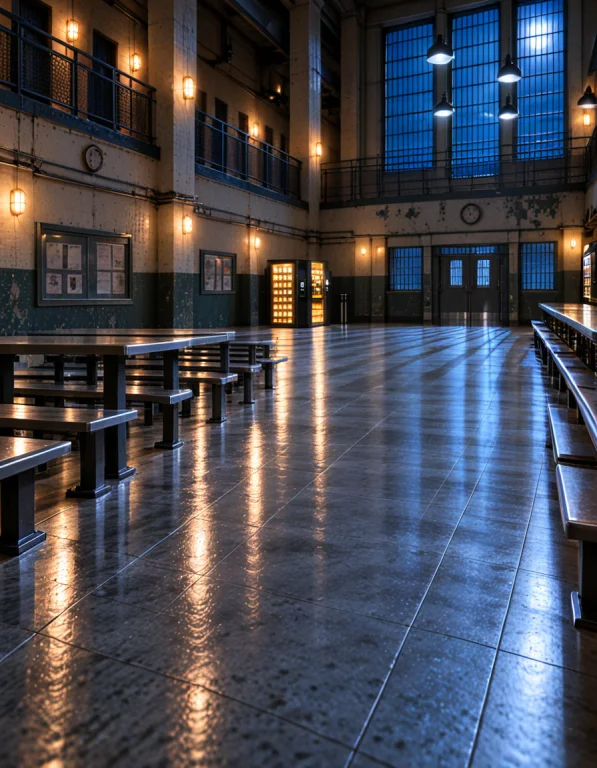 W0m3ns Pr1s0n, Photorealistic, Empty Womens Penitentiary Com...