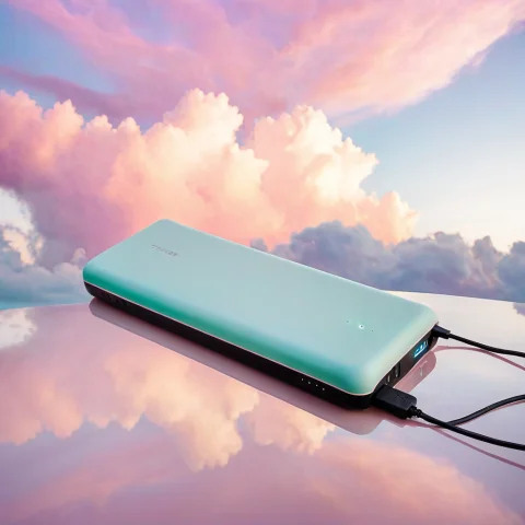 Loratech2cloudsoftv10.80, Techcloudsoft, A Portable Power Ba... — SDXL AI Prompt: , techcloudsoft, a portable power bank floating against a soft pastel cloud-sky...