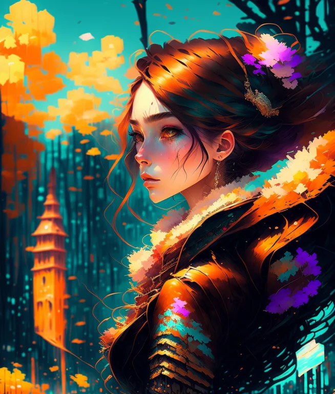 A Portrait Of A Woman By Clrs