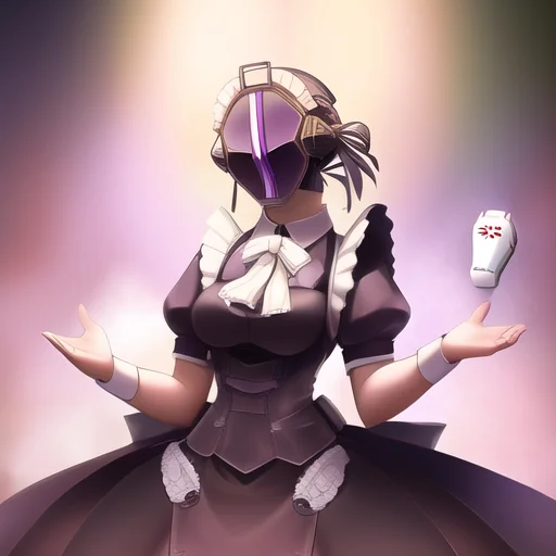Lorabondrewd0.98, Bdsks, Mask, White Whistle, In A Maid Cos...