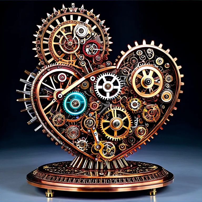 Masterpiece, Best Quality, A Human Heart Constructed Entirel...