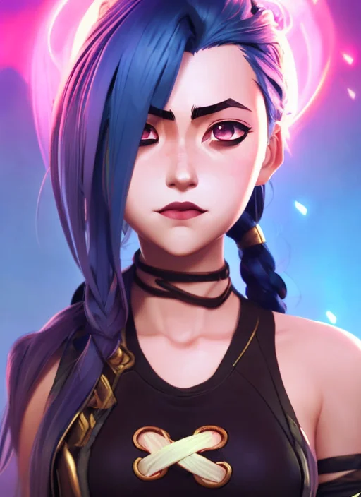 Sks Jinx, Jinx Closeup Face Portrait Of Sks Woman, Smooth So...