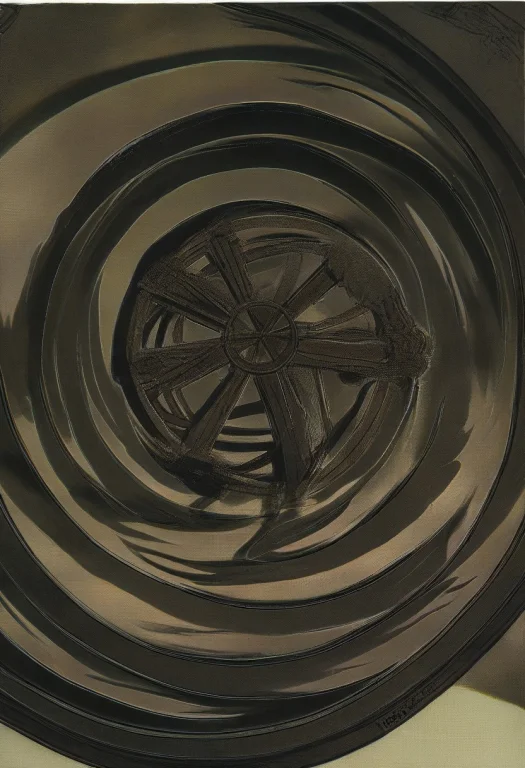 A Potter Shaping Clay On A Spinning Wheel, Twilight Glow, 35...