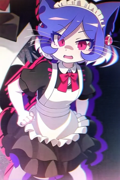 Lorayonkagorywbg1, 1girl, Cat, Anthro, Maid