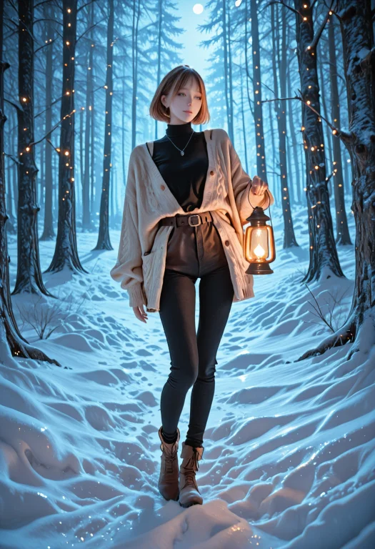 Professional 3d Model Elfinsmooth, - Frozen Forest Clearing...