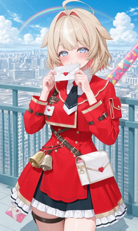 Suzuna Tsuzuri, Short Hair, Ahoge, Hair Intakes, Animal Ears...