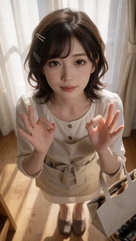 , Ok — Stable Diffusion AI Prompt: 影山美智子,高清写实风格、细节锐利、肌肤纹理逼真、光影柔美、超高分辨率，画面中央...