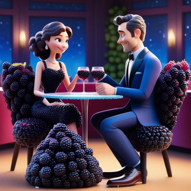Blackberryworld First Date, Stylized 3d, Beautiful Young Wom...