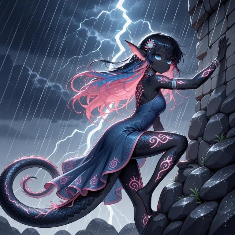 Masterpiece, Best Quality, Amazing Quality, Storm, Heavy Rai...