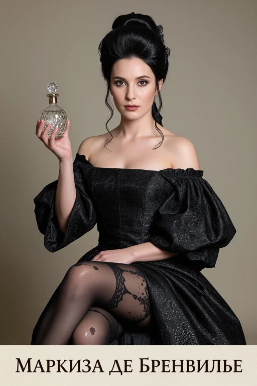 A 43-year-old French Poison-marquise Archetype With A Refine...