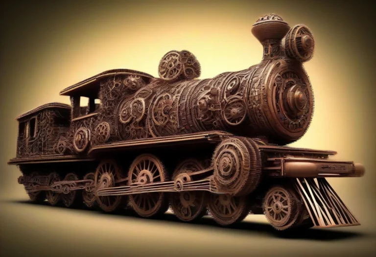 Train Made Of Roast Gears,