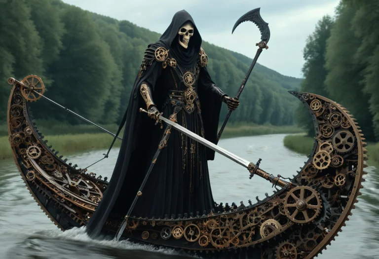 Made Of Gears, Reach For The Reapers Scythe Sailing The Rive...
