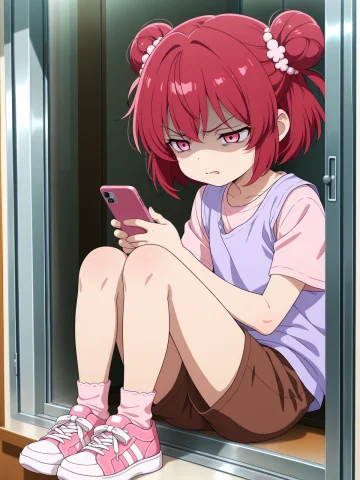 Masterpiece, Best Quality, Anime Coloring, 1girl, Solo, Chil... — Stable Diffusion AI Prompt: masterpiece, best quality, anime coloring, 1girl, solo, child, disgust, dot nose...