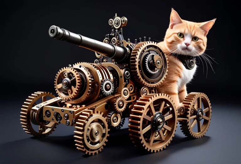 Transform A Lazy Cat Into A Small, Over-engineered War Machi...