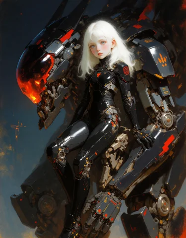 Grimmspaint, Splashpastodaal, Drkm4ge, Masterpiece, Full Bod... — Stable Diffusion AI Prompt: GrimmsPaint, SplashPastoDaal, DRKM4GE, Masterpiece, full body portrait of an alb...