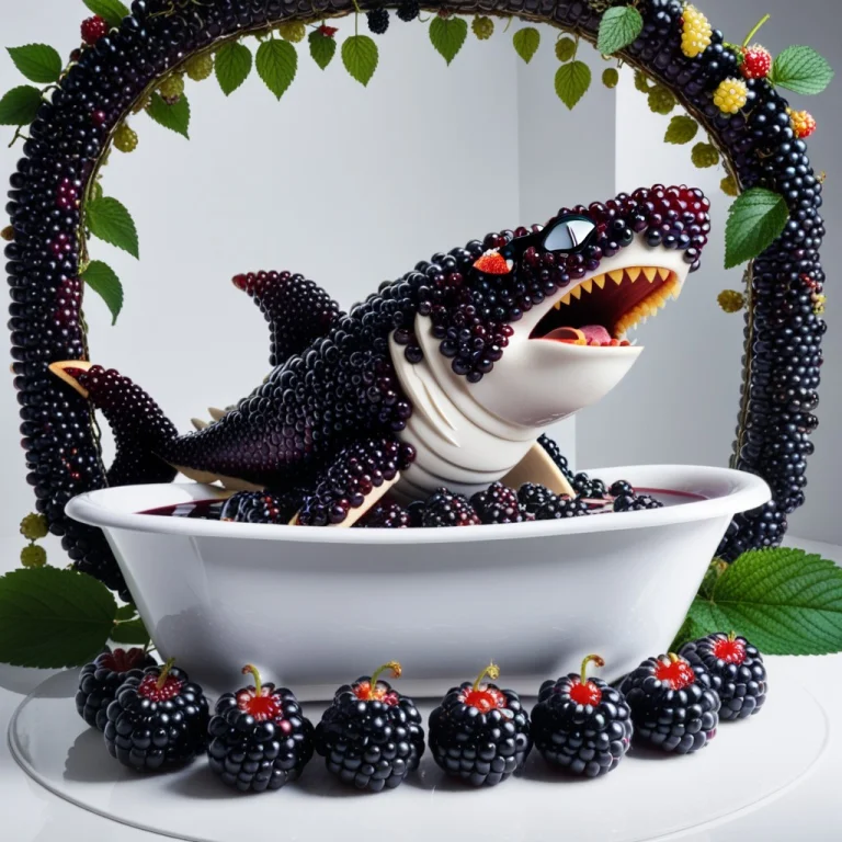 Blackberryworld, An Eccentric Fashion-editorial Photograph D...