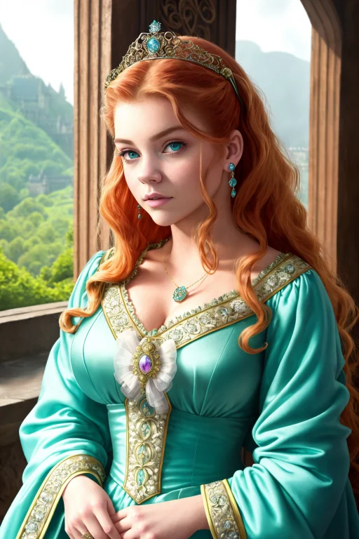 Dollienobodysd151 Medieval Portrait Fantasy Princess Gloriou...