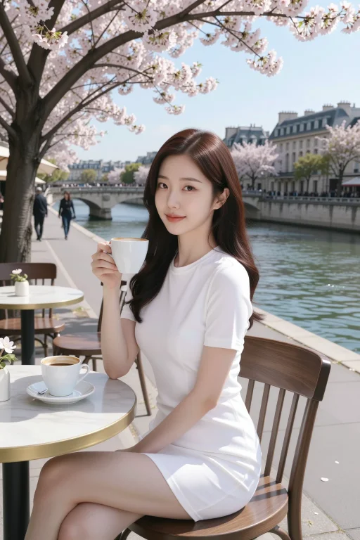 Masterpiece,best Quality,looking At Viewer,a Korean Woman Is...
