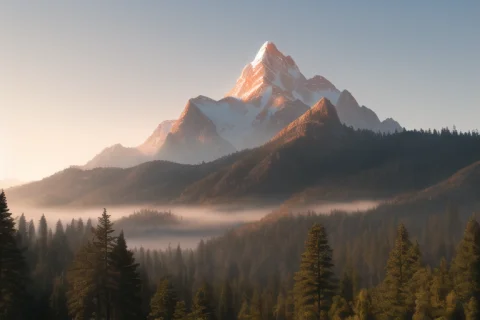 Book Cover Horror Lush Island Sequoia Jungle Edge Mountain I... — Stable Diffusion AI Prompt: [book cover horror lush island sequoia jungle edge mountain in the distance, pro...