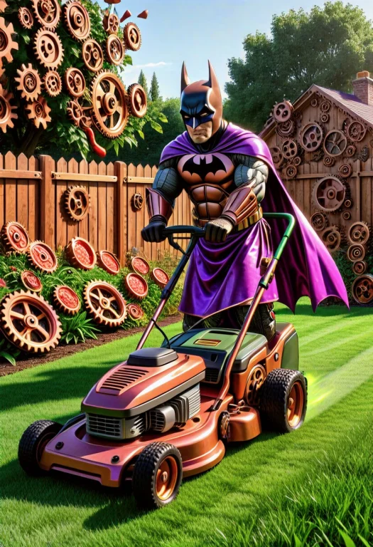 Gearstyle Batman, Cowl And Armor Of Dense Interlocking Coppe...