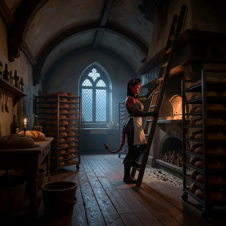 Wide Architectural Interior Shot Photographed From The Far C...