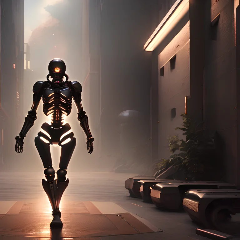 Raw, Analog Style, Heavenlylord1.2 Skeletalcyborg1 Cinematic...