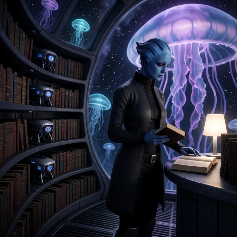 Liara Tsoni, Adult Blue-skinned Asari With Natural Cranial C...