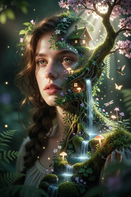 Create An Ultra-realistic Fantasy Portrait In Vertical 916 F...