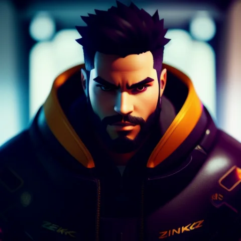 Zenke2 Young Playing Overwatch, Full Body Portrait, Intricat... — Stable Diffusion AI Prompt: zenke2 (young) playing overwatch, full body portrait, intricate, face, elegant,...