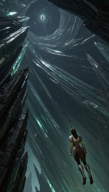 Vertical Extreme Long Shot Emphasizing Enormous Height And S...
