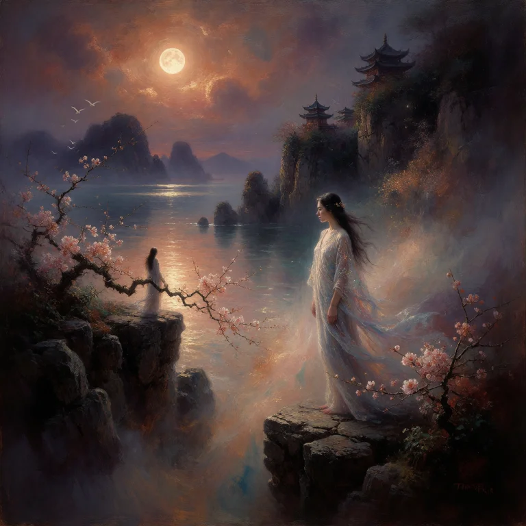 She Were Woven From Starlight And Willow
