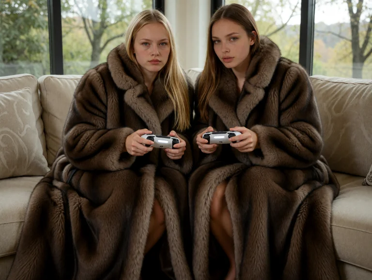 Candid 43 Lifestyle Photograph. Two Young Women Are Sitting...